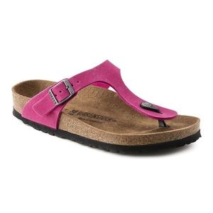 Pink Birkenstock Gizeh sandal